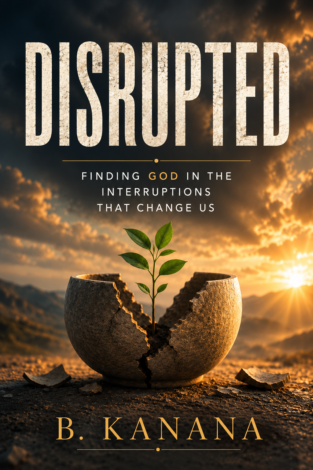 Disrupted book cover